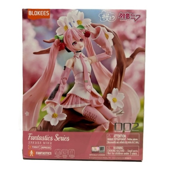 Blokees Other - Blokees Fanstastics Series Sakura Miku Miracle Edition Figure Model Kit 73507